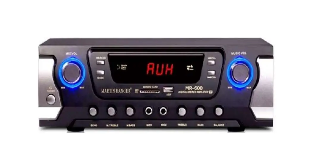 Martin Ranger Mr-600 Stereo Speaker System User Manual Martin Ranger Mr-600 Stereo Speaker System User Manual