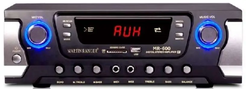 MARTIN RANGER MR 600 Stereo Speaker System