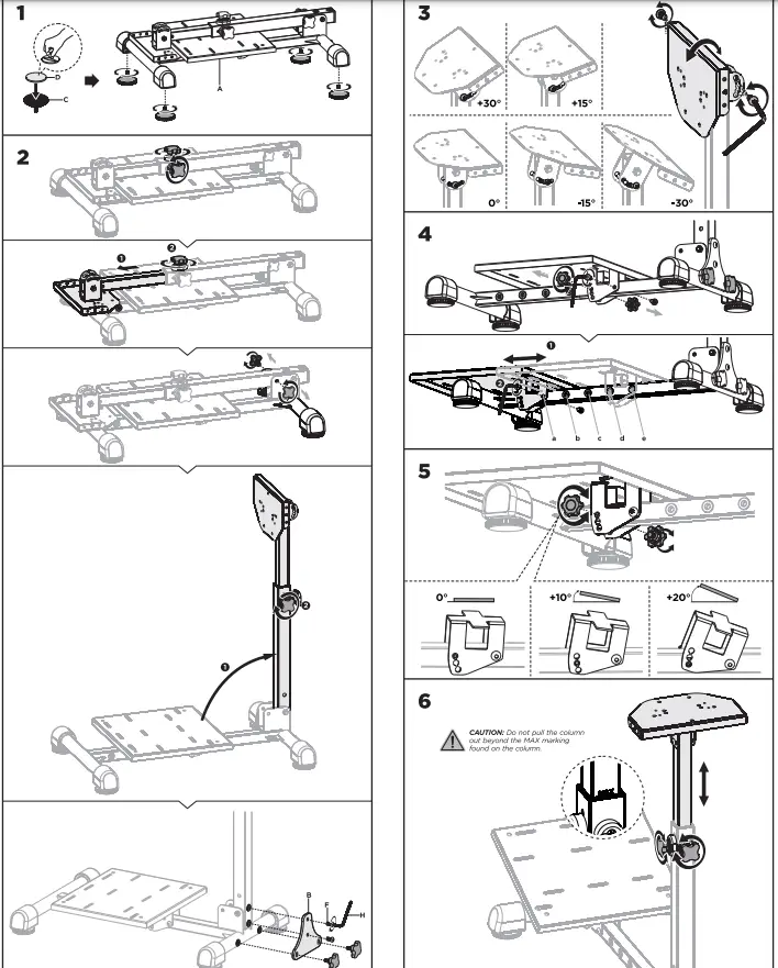 WHITE-SHARK-RSC-A05-Foldable-Racing-Steering-Wheel-with-Gear-Shifter-3