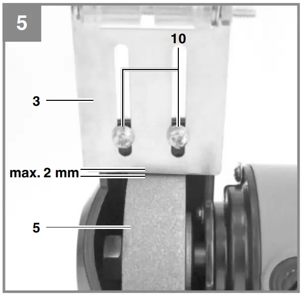 Adjusting the spark reflector