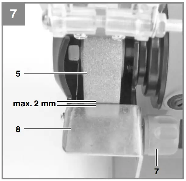 Adjusting the work piece supports
