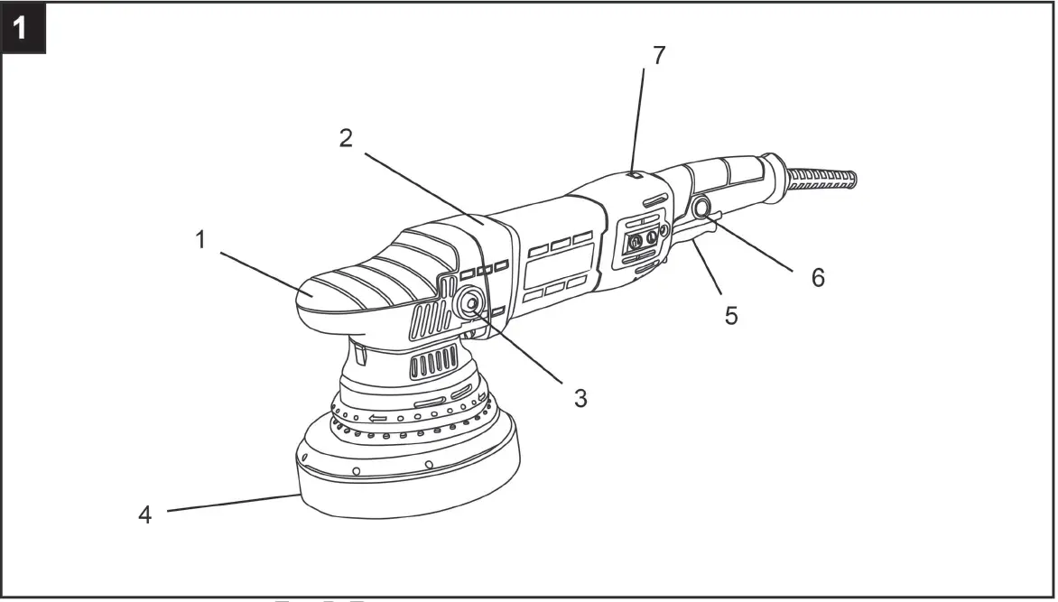 BORMANN PRO BCP3100 Eccentric Polisher Pro 01