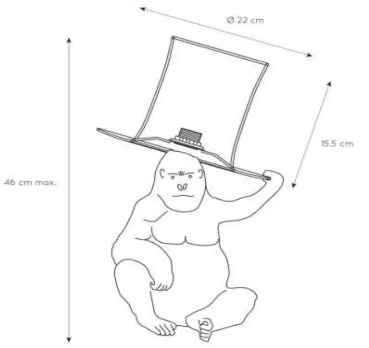 LUCIDE 10503 Extravaganza Gust Table Lamp - fig 2