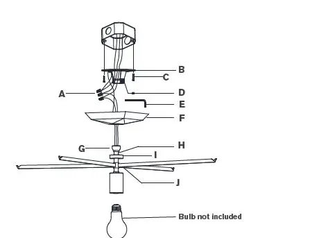 VISUAL COMFORT JN4241 Lorino Large Semi-Flush Mount 1