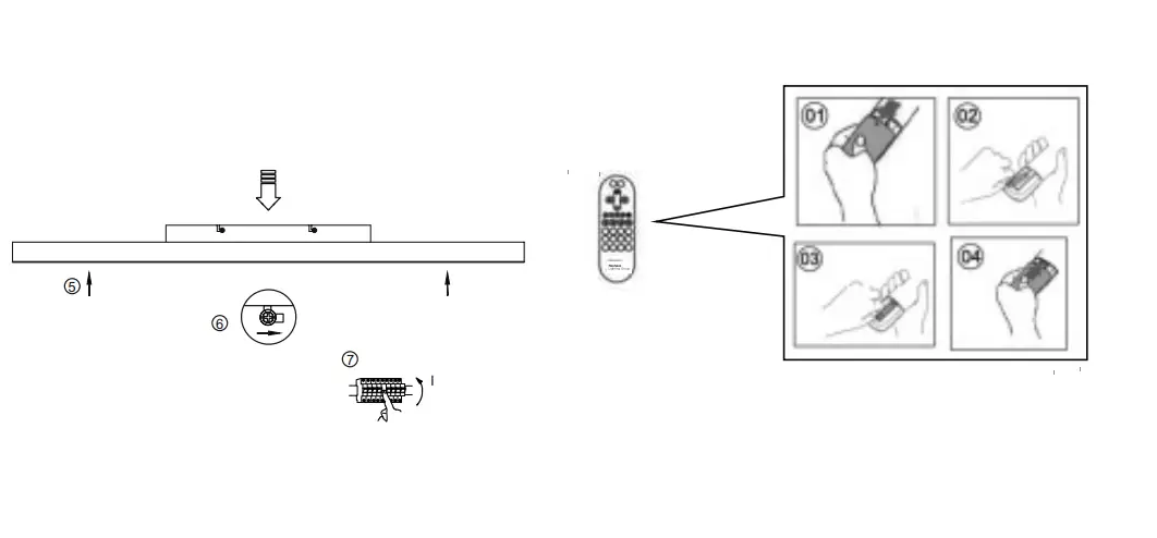 Leuchten Direkt 997409 Alaska LED Ceiling Light 3