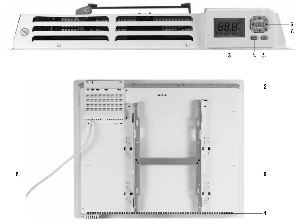 SOMOGYI FKA 150 Wall Mounted Heater - fig