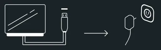 SHARPER IMAGE CU-LAMP LED Cube Table Lamp 5