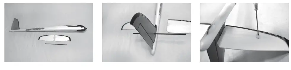 TOP RC HOBBY TOP090B Lightning 2100 Radio Control Model Airplane fig 3