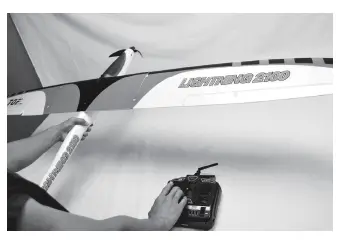 TOP RC HOBBY TOP090B Lightning 2100 Radio Control Model Airplane fig 8