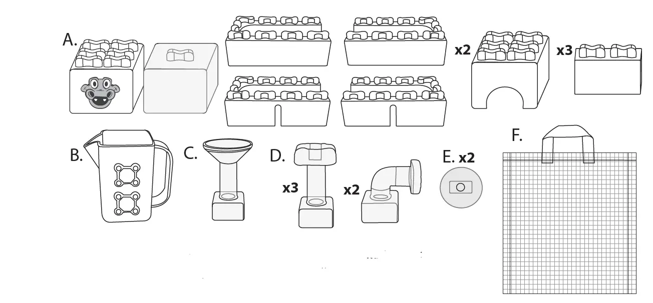 little tikes 661013 Adult Supervision Required When Children Are Playing In Water FIG 1
