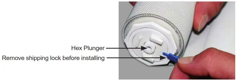 SUN GLOW Roller Shade Savalan Window Decor - PREPARING