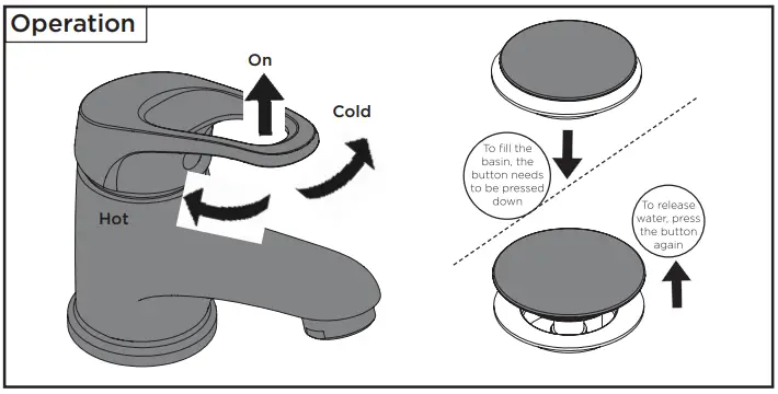 BRISTAN IRS BAS C (D1) Iris Chrome Basin Mixer Tap FIG (12)