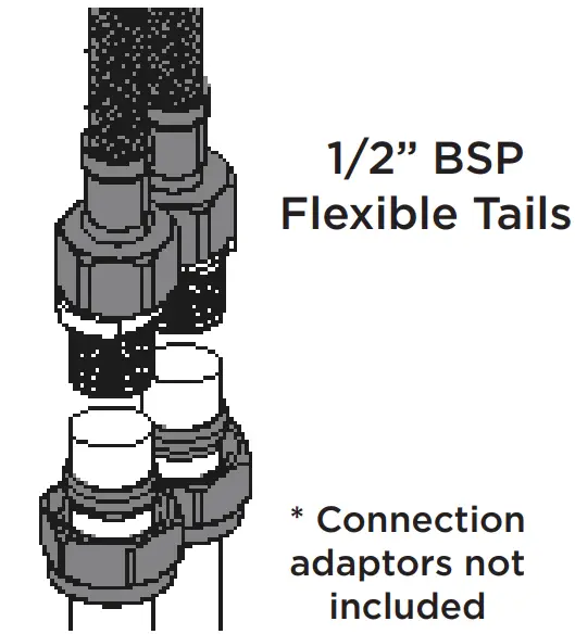 BRISTAN IRS BAS C (D1) Iris Chrome Basin Mixer Tap FIG (3)