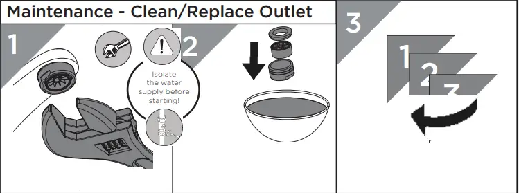 BRISTAN IRS BAS C (D1) Iris Chrome Basin Mixer Tap FIG (9).