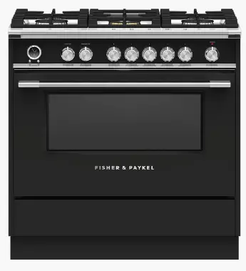 FISHER PAYKEL 81821 Black Kickstrip 90cm