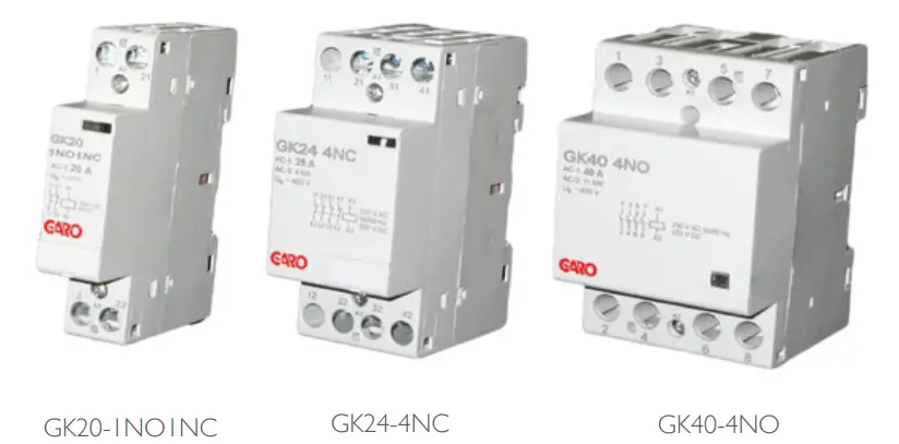 GARO-GK20-1NO1NC-Modular-Installation-Contactors-1
