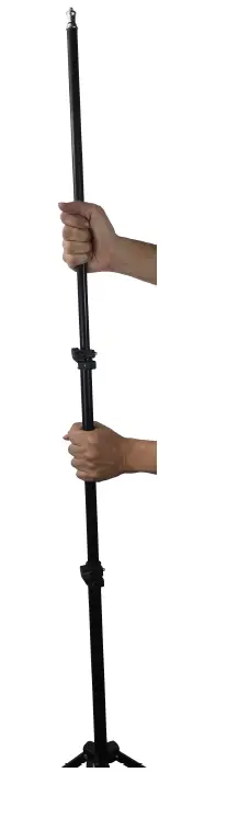 OTTO OTRLGTST 10 Inch Ring Light Tripod Kit fig 3