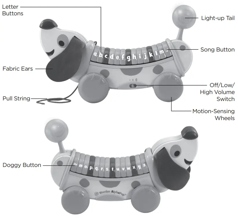 Leap Frog 80 19241E Wooden AlphaPup - INTRODUCTION