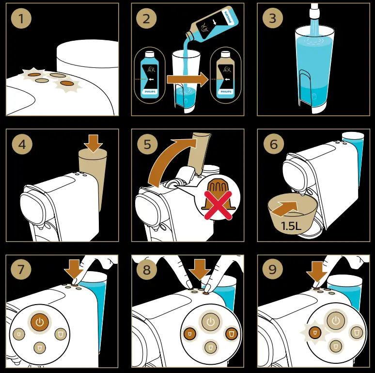 PHILIPS LM8016 93 Capsule Coffee Machine - fig 8