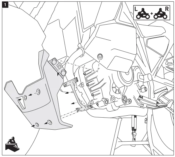 SW-MOTECH MSS.04.835.10001 B, MSS.04.835.10001 S Engine Guard-fig3