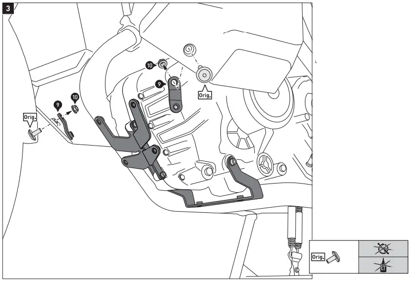 SW-MOTECH MSS.04.835.10001 B, MSS.04.835.10001 S Engine Guard-fig5