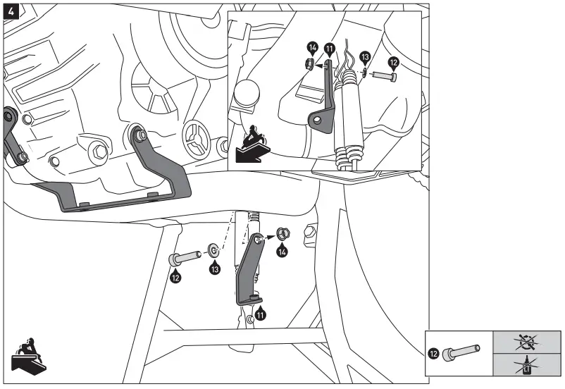 SW-MOTECH MSS.04.835.10001 B, MSS.04.835.10001 S Engine Guard-fig6