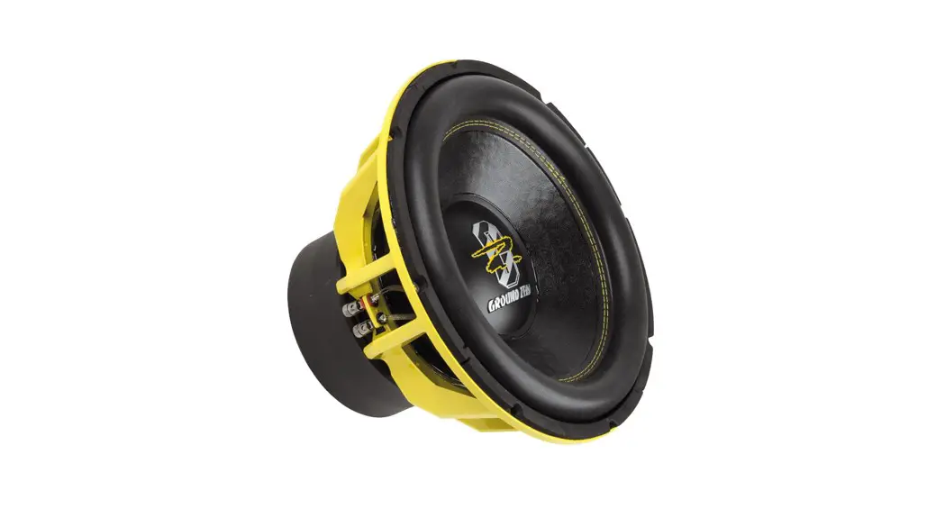 Ground Zero Hydrogen Series Spl Subwoofer Owner's Manual
