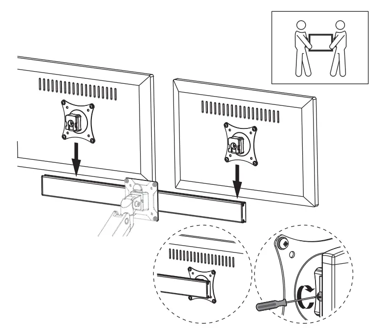Neomounts-FPMA-CB200BLACK-Dual-Monitor-Adapter-FIG-5