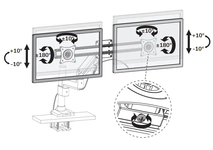 Neomounts-FPMA-CB200BLACK-Dual-Monitor-Adapter-FIG-6