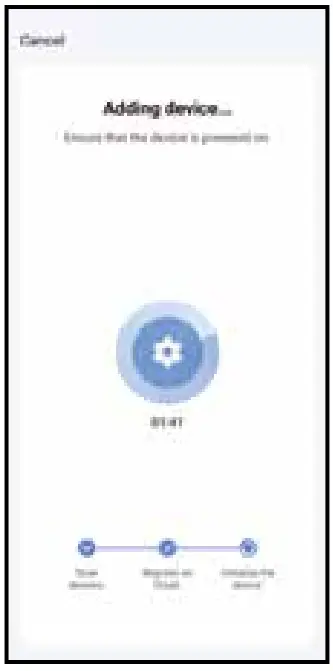 Qlima tuya D 720 WiFi - Connecting the device