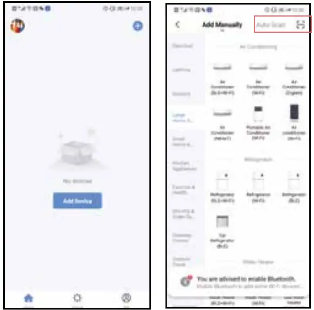 Qlima tuya D 720 WiFi - NETWORK CONFIGURATION