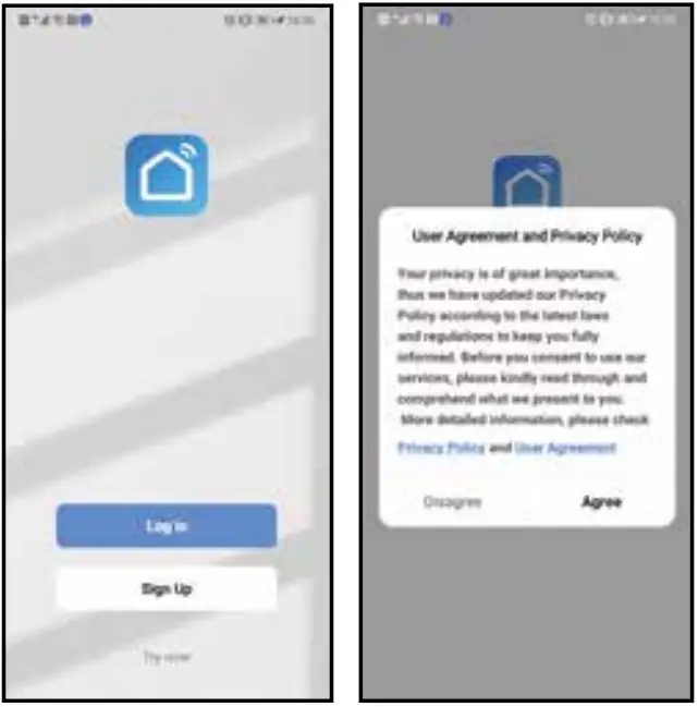 Qlima tuya D 720 WiFi - REGISTRATION