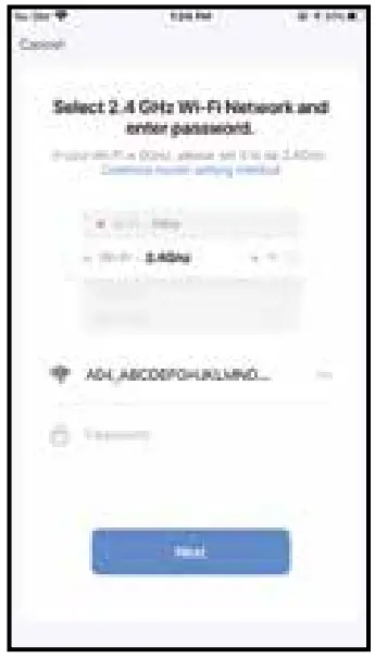 Qlima tuya D 720 WiFi - network