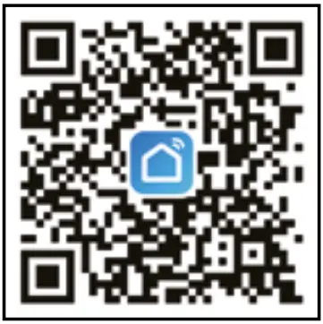 Qlima tuya D 720 WiFi - qr code