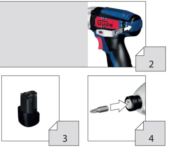 FIG 2 Starting-up the machine