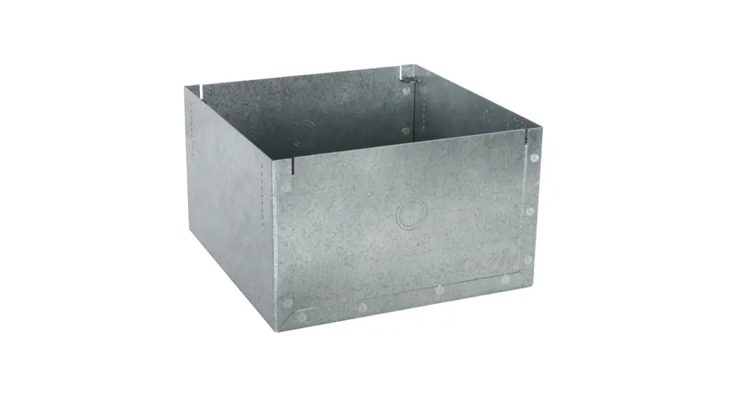 Lowell P68xa-6 Galvanized Steel Enclosure With Support Rails Instructions