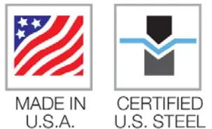 Lowell P68XA 6 Galvanized Steel Enclosure with Support Rails icon