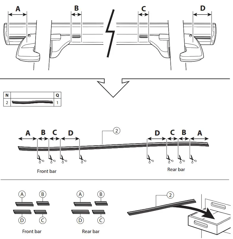 MENABO 0001128MU000 Jackson Roof Bars - Figure 18