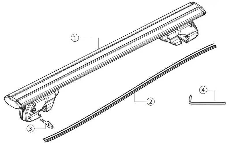 MENABO 0001128MU000 Jackson Roof Bars - Figure 6
