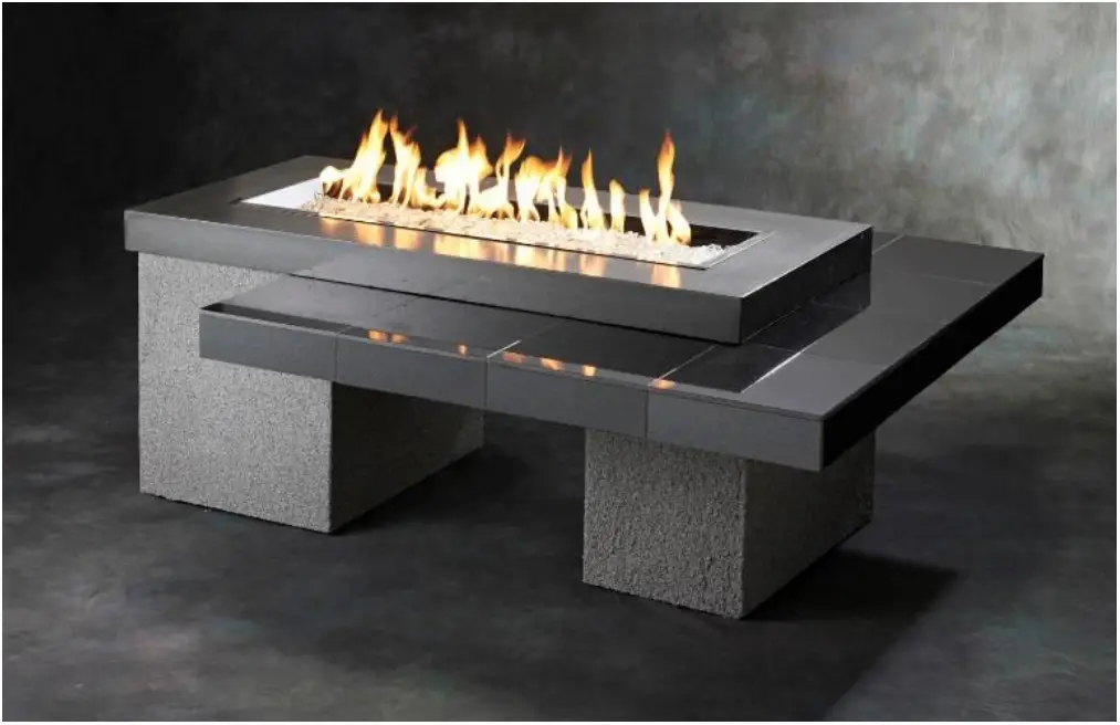 THE OUTDOOR GREATROOM COMPANY UPT 1242 Uptown Fire Pit Table