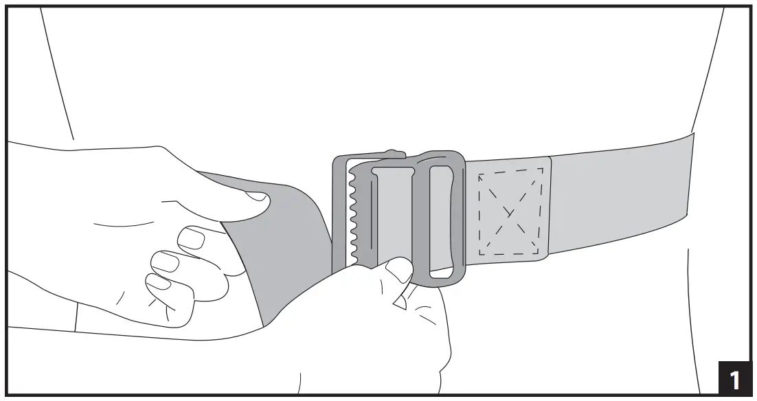 PROCARE Heavy Duty Gait Belt Application Information: