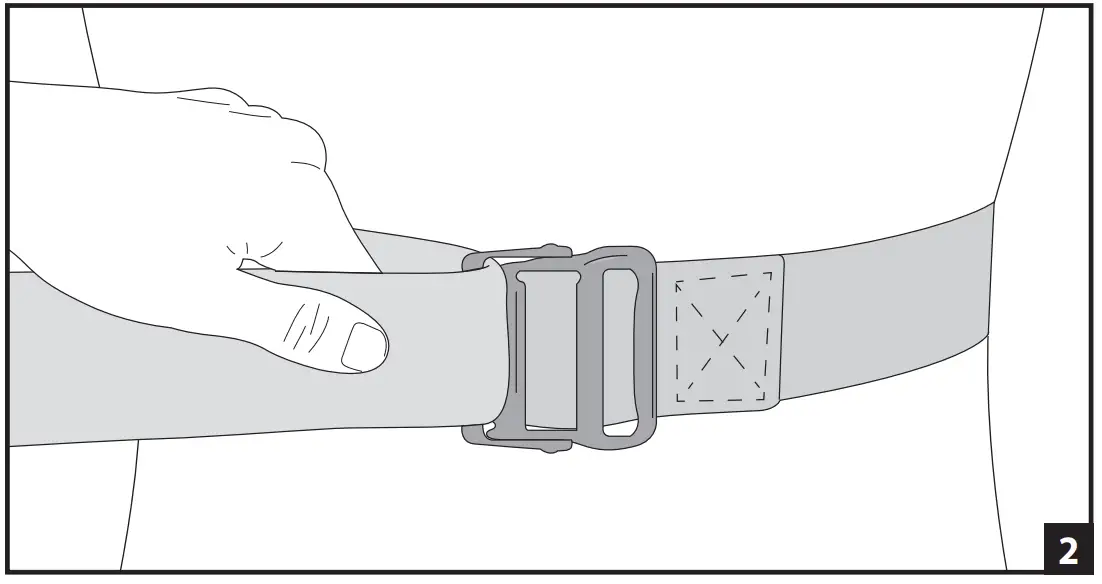 PROCARE Heavy Duty Gait Belt Application Information: