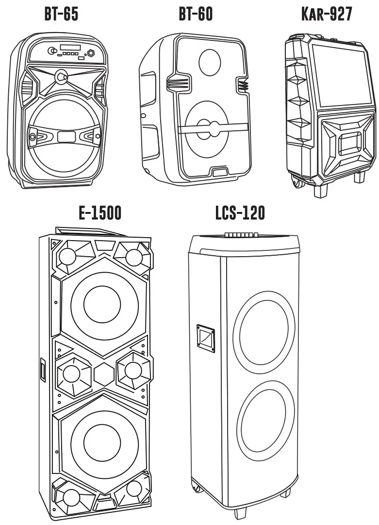 QFX BT 16 6 5 Inch Portable Rechargeable Speaker - Figure 3