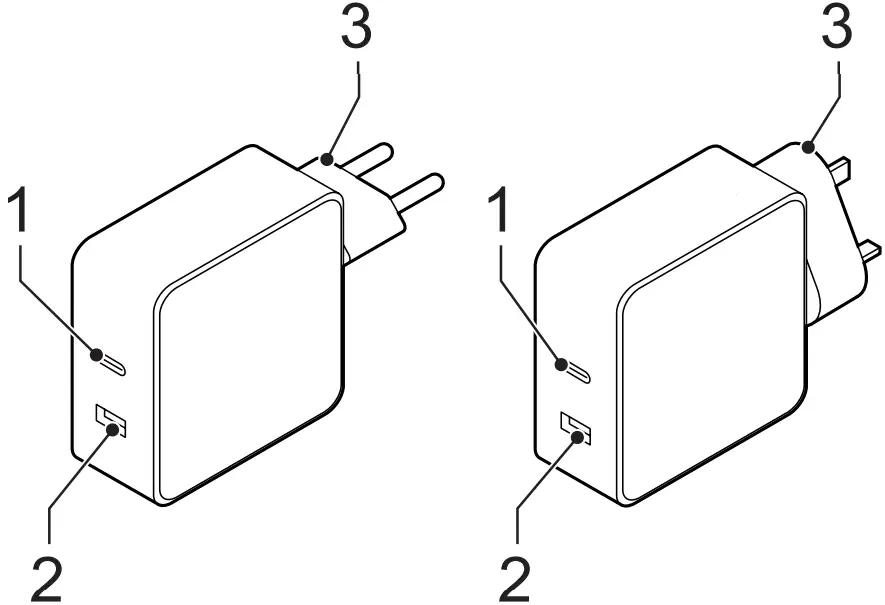 nedis WCPD45W100xx USB Wall Charger-