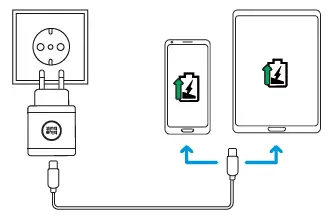 bluebuilt 886370 USB-C PD 30W Power Delivery Charger-2