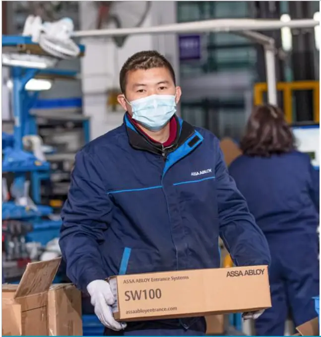 ASSA ABLOY SW100 Entrance System - fig