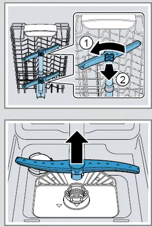 SIEMENS SP53HS64KE Partial Integrated Dishwasher 9
