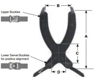 Contoured Chest Harness
