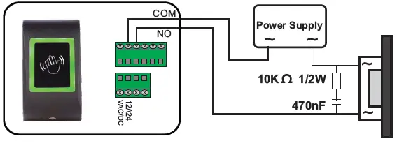xpr MTT-IR Infrared Touchless Switch fig 6