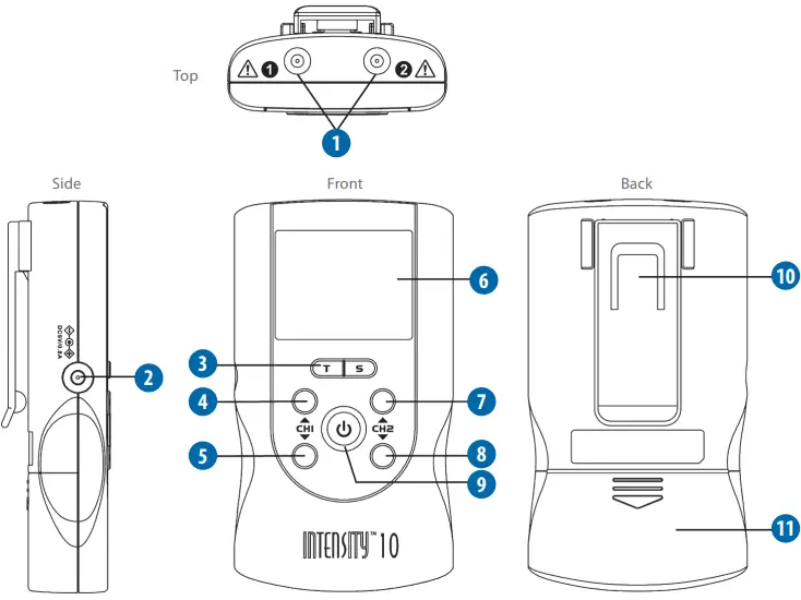 INTENSITY DI1010 Digital Tens-FI2